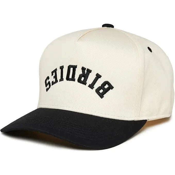 Birdies Embroidered Linen Trucker Hat