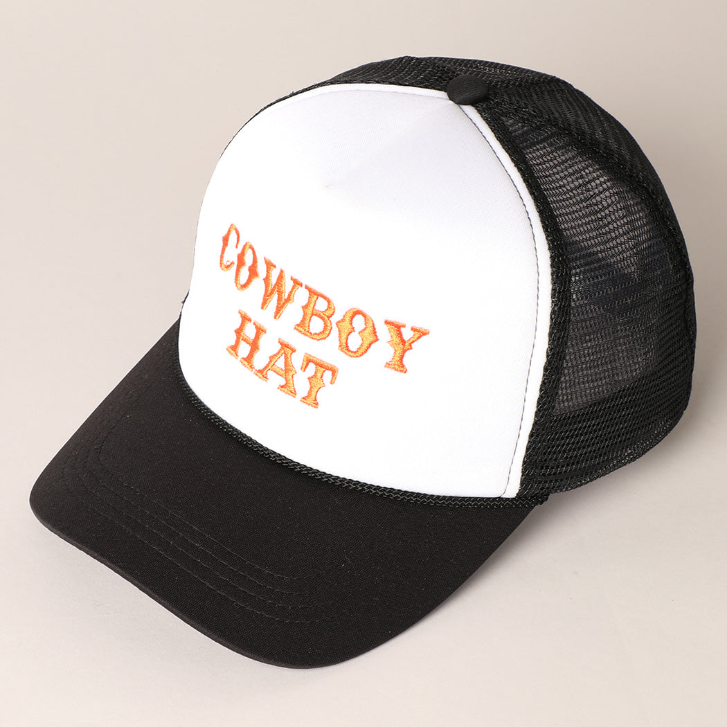 Cowboy Hat Trucker Hat Version