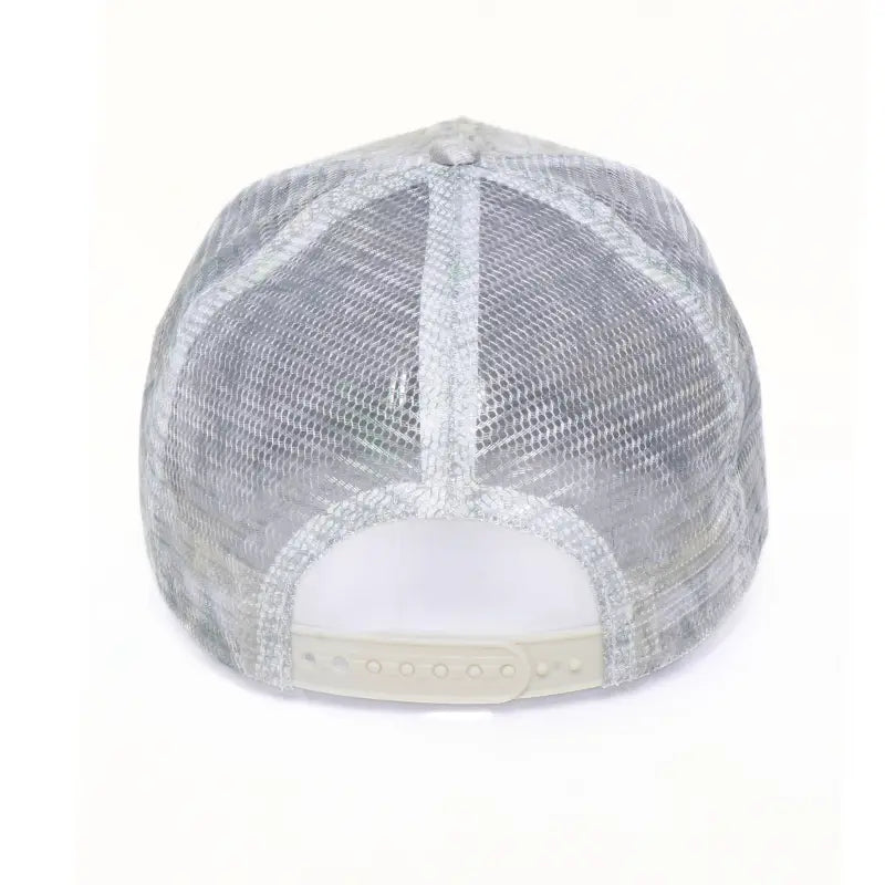 Camo Woods Print Mesh Back Trucker Cap