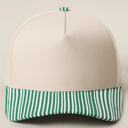 Custom Embroidered Linen Hat