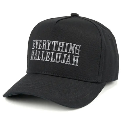 Everything Hallelujah 3-D Embroidery Linen Trucker Hat