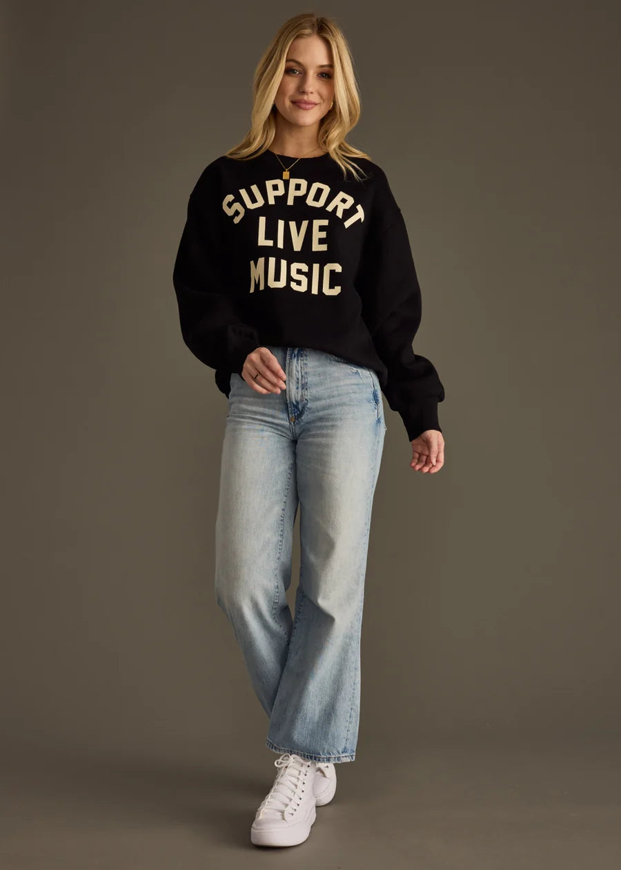 Support Live Music Sweatshirt