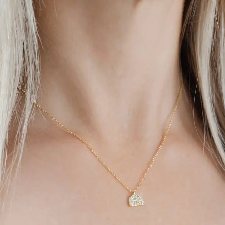 Crystal Rainbow Necklace