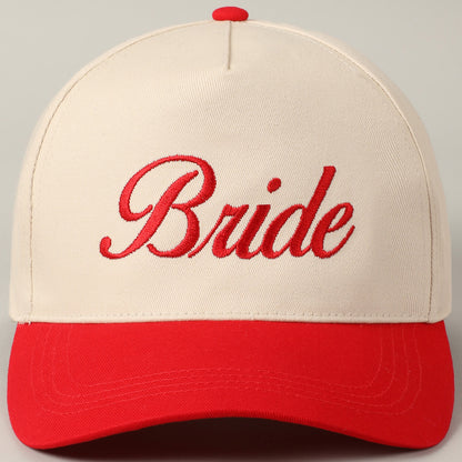 Bride Embroidered Hat