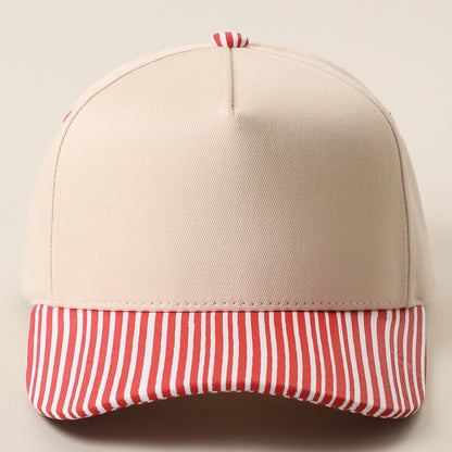 Custom Embroidered Linen Hat