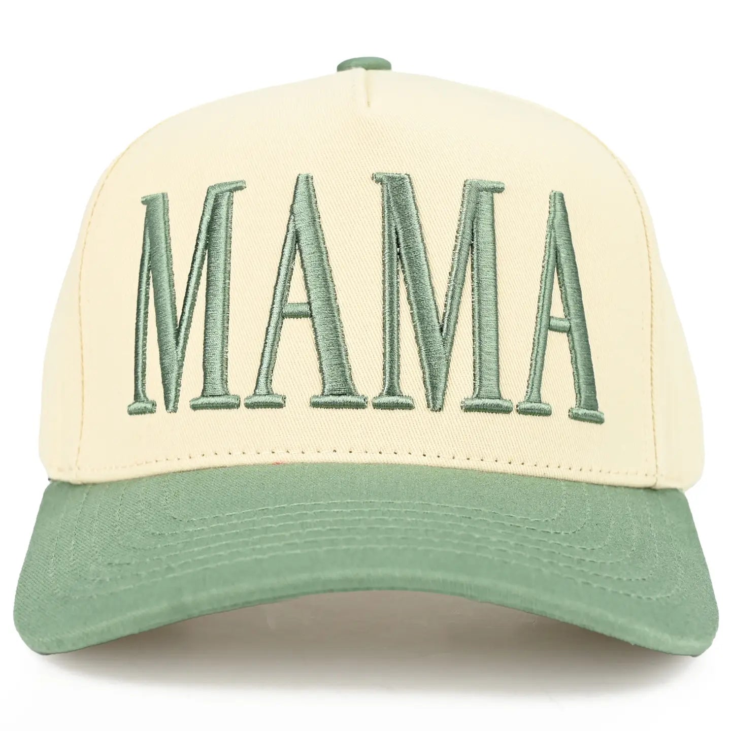 MAMA Embroidered Linen Hats