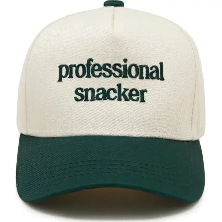 Children's Embroidered Two-Tone Linen Tucker Hats