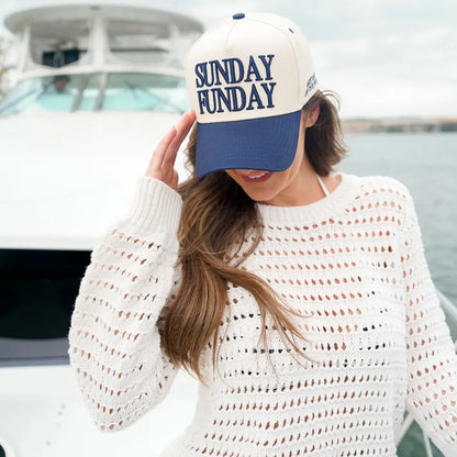 Sunday Funday - Best Day of the Week - 3D Embroidered Hat