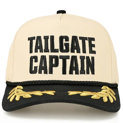 Tailgate Captain Two Tone Linen Trucker Hat