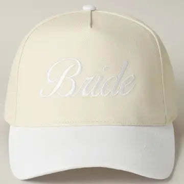 Bride Embroidered Hat